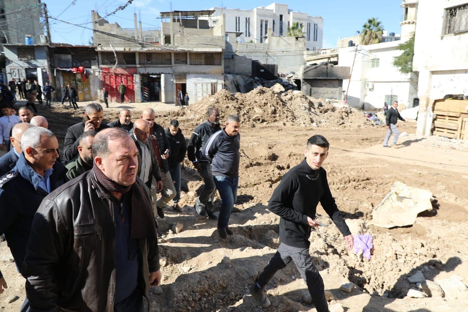 جانب من الجولة التفقدية